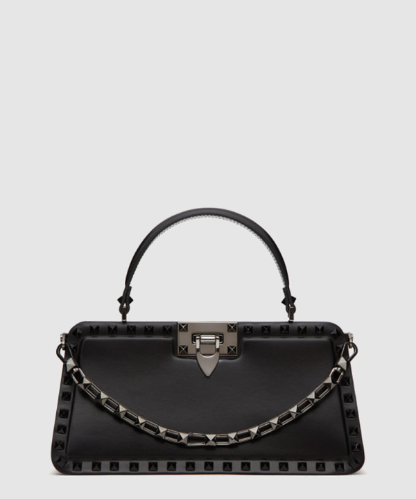 [VALENTINO-발렌티노]락스터드 가죽 핸드백