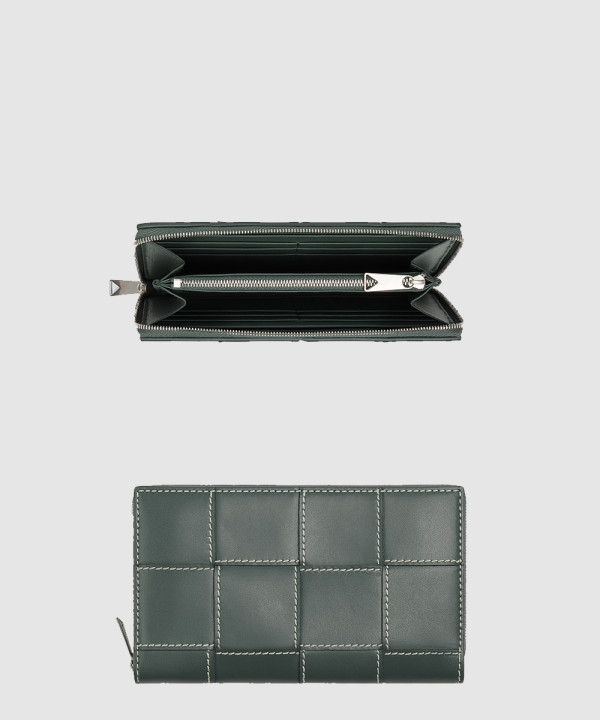 [BOTTEGA-보테가베네타]인트레치아토 지퍼월렛 748054
