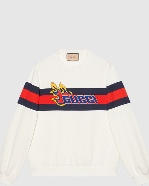 [GUCCI-구찌]프린트 펠트 맨투맨 771474