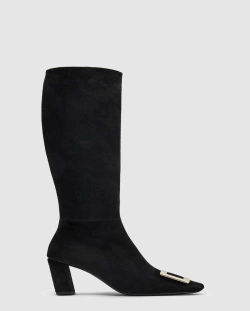 [ROGER VIVIER-로저비비에]벨 비비에 메탈 버클 부츠 7133