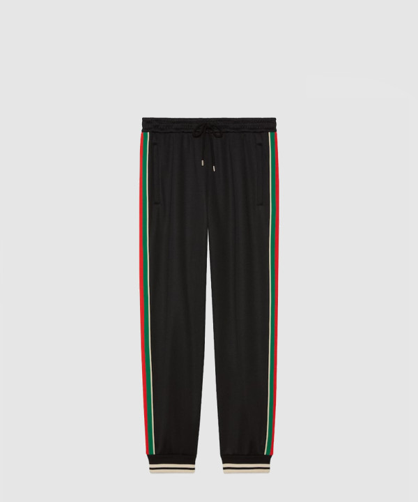[GUCCI-구찌]루스 테크니컬 저지 조깅 팬츠 698426
