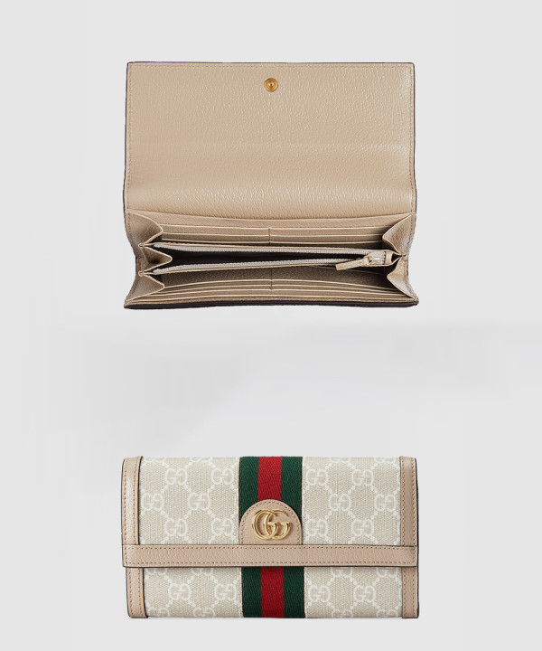 [GUCCI-구찌]오피디아 GG 장지갑 523153