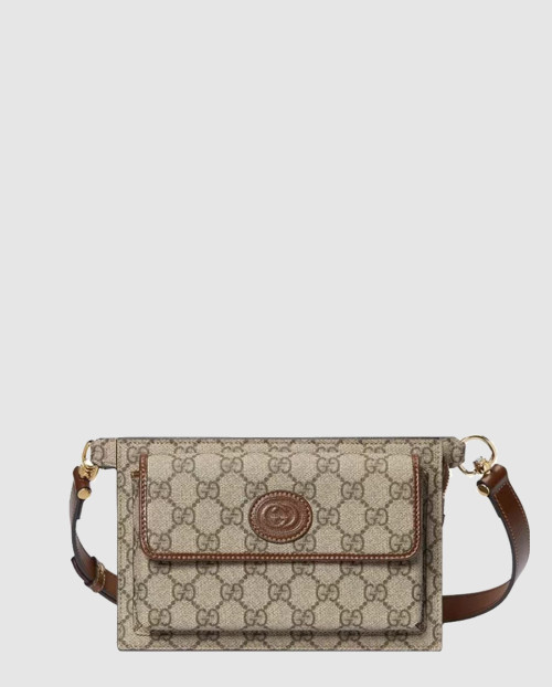 [GUCCI-구찌]GG 인터로킹 벨트 백 746300