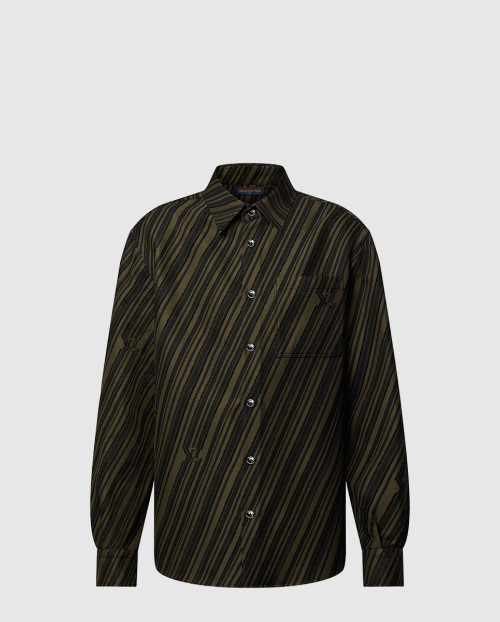 [LOUIS VUITTON-루이비통]코튼 자카드 셔츠 1AFAU6