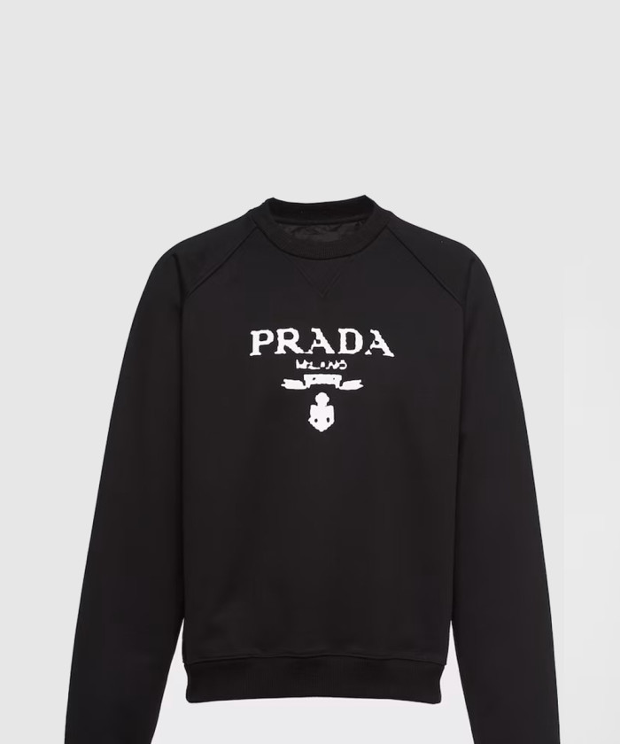 레플리카|이미테이션 prada-프라다로고-프린트-긴소매-맨투맨-ujl190