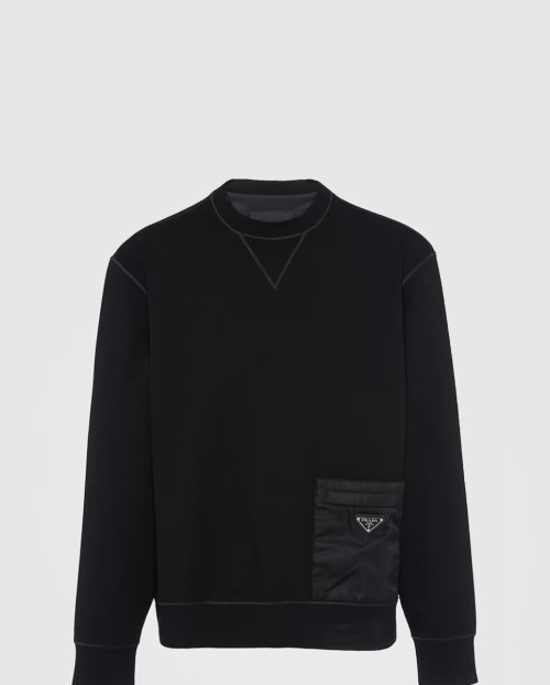 [PRADA-프라다]테크니컬 패브릭 스웨트셔츠 UJL179