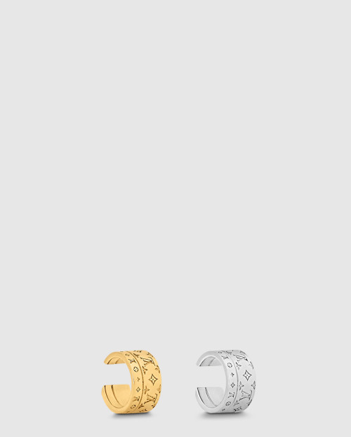 [LOUIS VUITTON-루이비통]나노그램 클립 귀걸이 M01366