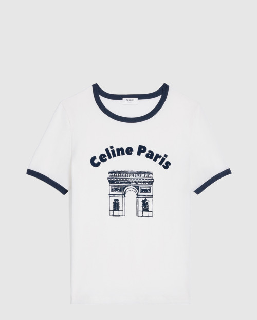 [CELINE-셀린느]루즈 티셔츠 코튼 저지 2X03K6