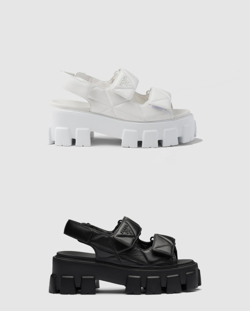 [PRADA-프라다]모놀리스 샌들 1X439N
