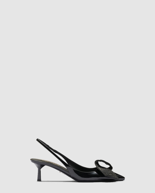 [PRADA-프라다]페이턴트 가죽 슬링백  1I345N