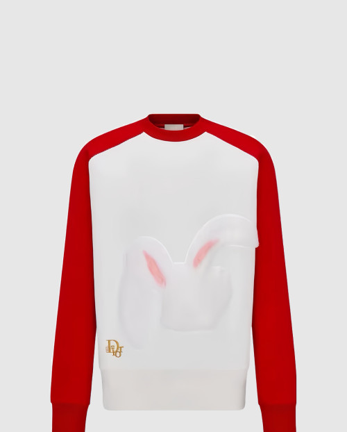 [DIOR-디올]플라워 코튼 톱 313J6