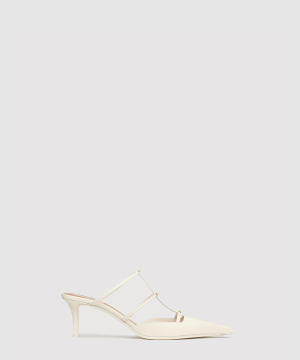[VALENTINO-발렌티노]송아지 가죽 락스터드 뮬