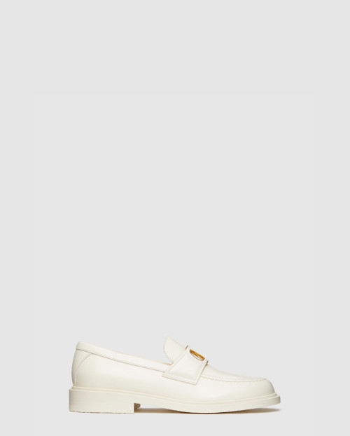 [VALENTINO-발렌티노]락스터드 송아지 가죽 로퍼