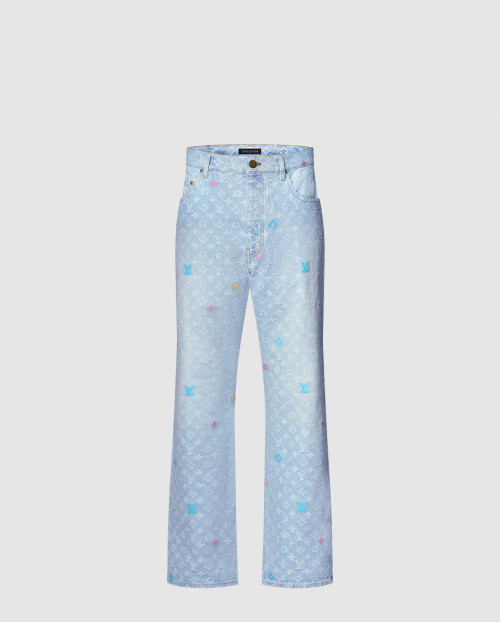 [LOUIS VUITTON-루이비통]모노그램 데님 팬츠 1AFRXU