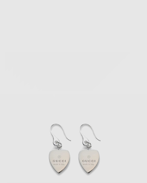 [GUCCI-구찌]하트 실버 귀걸이 223993