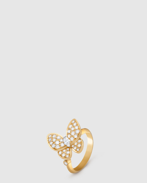 [VAN CLEEF-반클리프]투 버터플라이 반지 3DQ00