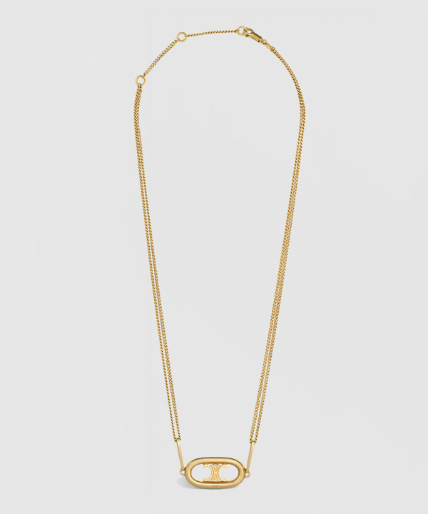 [CELINE-셀린느]트리옹프 목걸이 46S896