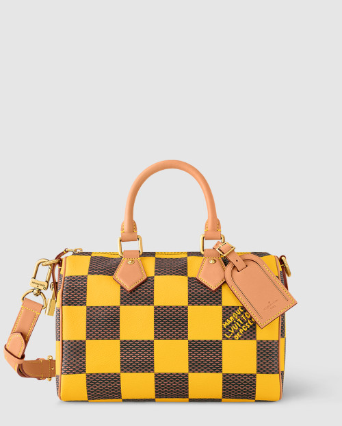 [LOUIS VUITTON-루이비통]스피디 25 반둘리에 다미에 팝 N40584