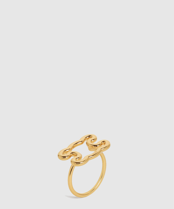 [CELINE-셀린느] 트라이엄프 프레임 반지 460HU6