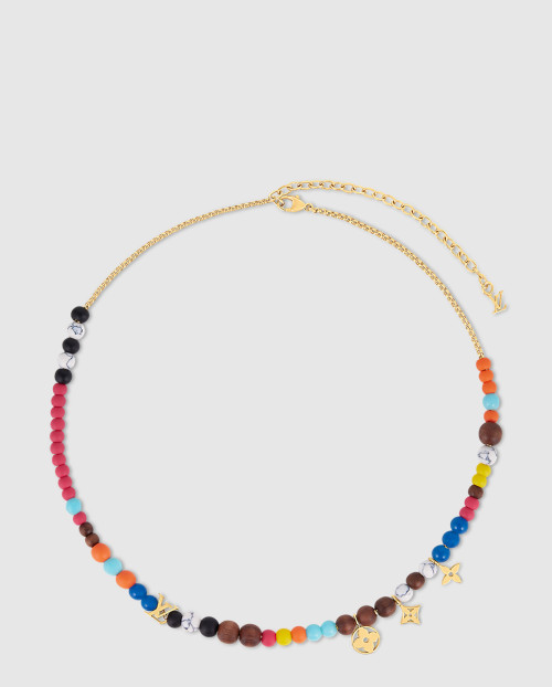 [LOUIS VUITTON-루이비통]서핑 비즈 목걸이 M01891