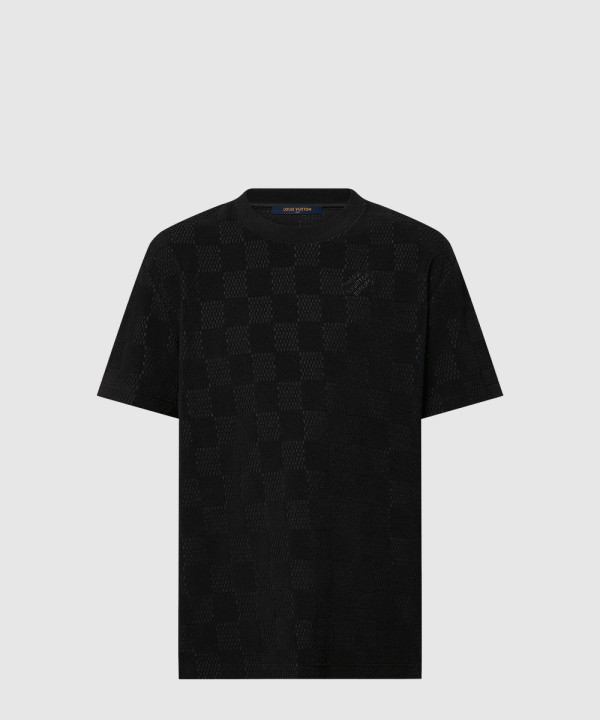 [LOUIS VUITTON-루이비통]다미에 프렌치 테리 코튼 티셔츠 1AFRBJ
