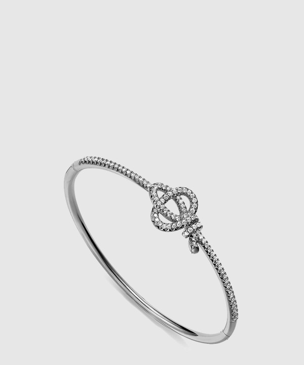 [TIFFANY-티파니]우븐 키 힌지드 팔찌