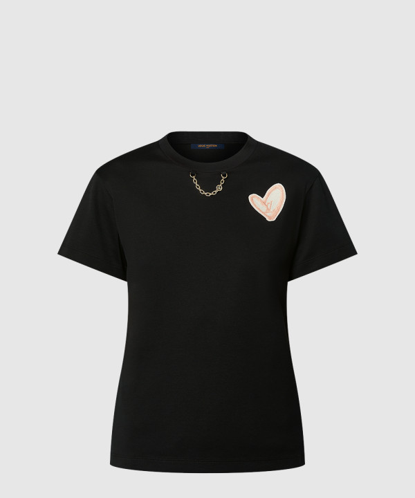 [LOUIS VUITTON-루이비통]패치 티셔츠 1AFZW3