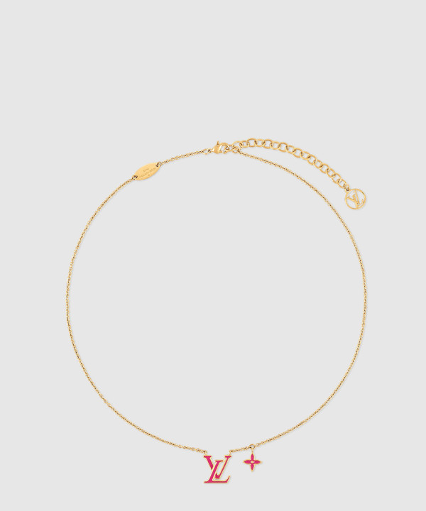 [LOUIS VUITTON-루이비통]아이코닉 에나멜 목걸이 M01094
