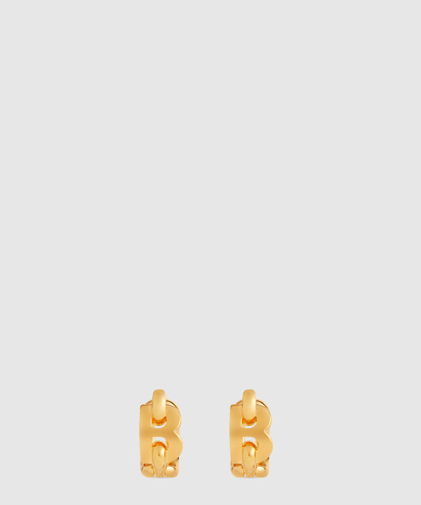 [BALENCIAGA-발렌시아가]B 체인 후프 귀걸이 748176