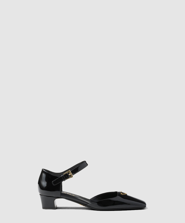 [PRADA-프라다]페이턴트 가죽 펌프스 1I601N