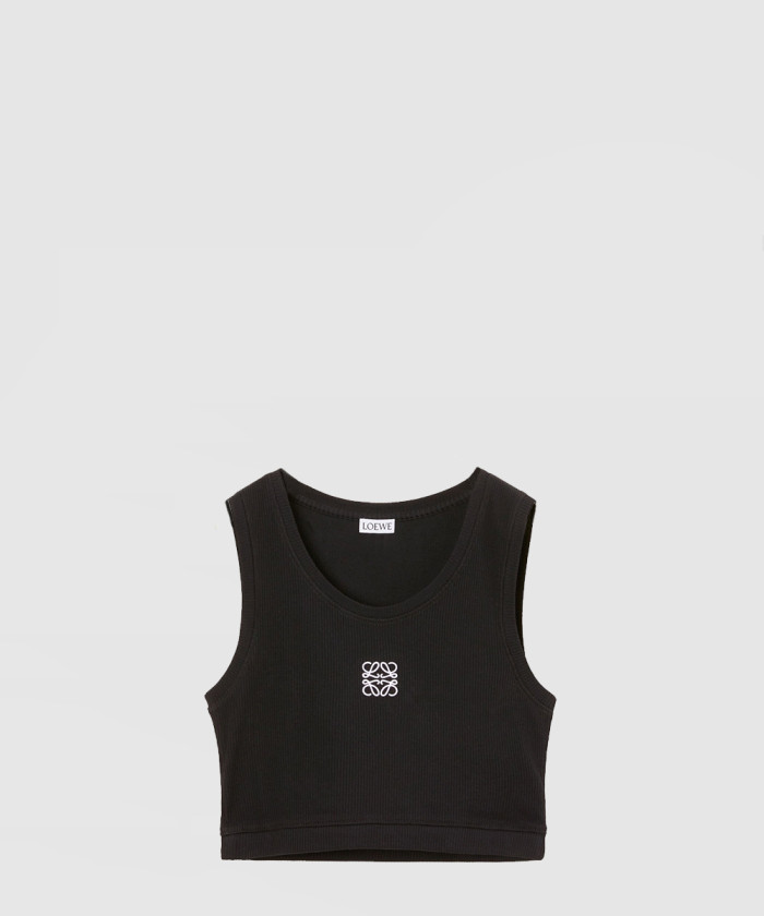 레플리카|이미테이션 loewe-로에베애나그램-민소매-탱크-크롭탑-나시