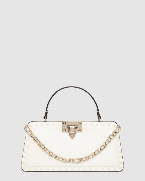 [VALENTINO-발렌티노]락스터드 송아지 가죽 클러치