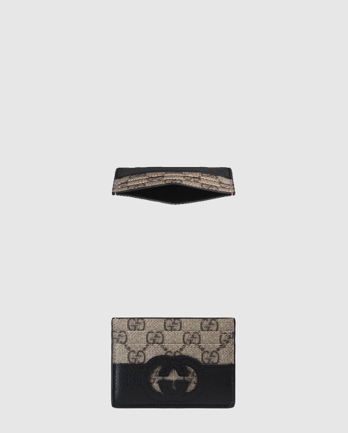 [GUCCI-구찌]컷아웃 인터로킹 G 카드 케이스 701425