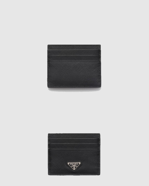 [PRADA-프라다]사피아노 트라이앵글 로고 카드 지갑 1MC025