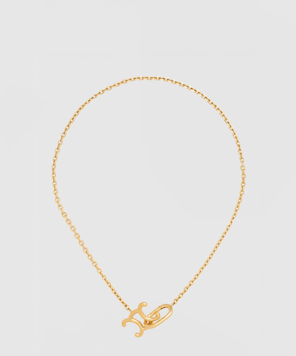 [CELINE-셀린느]트리옹프 락 목걸이 460XG6