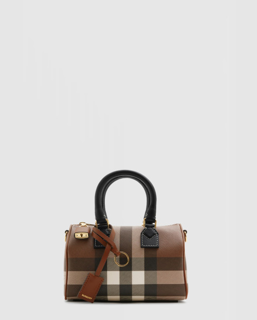 [BURBERRY-버버리]미니 체크 볼링백 80696631