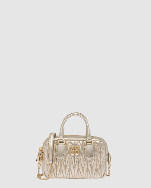 [MIUMIU-미우미우]마테라쎄 탑핸들백 미니 5BP077