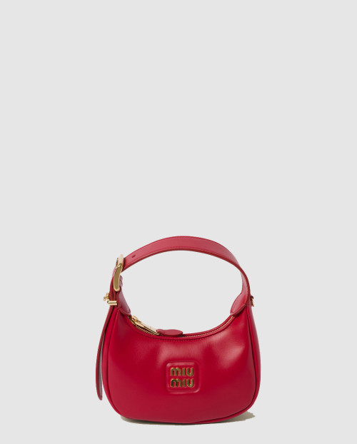 [MIUMIU-미우미우]가죽 호보백 5BP084