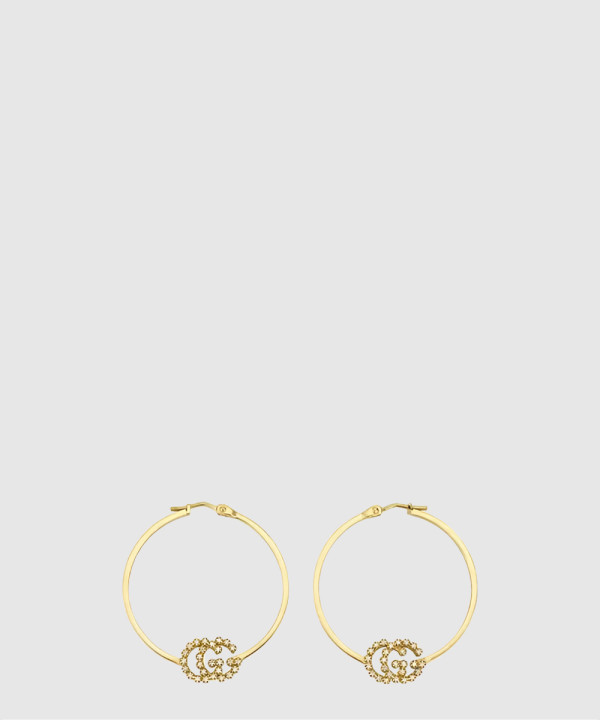 [GUCCI-구찌]GG 런닝 후프 귀걸이 YBD581