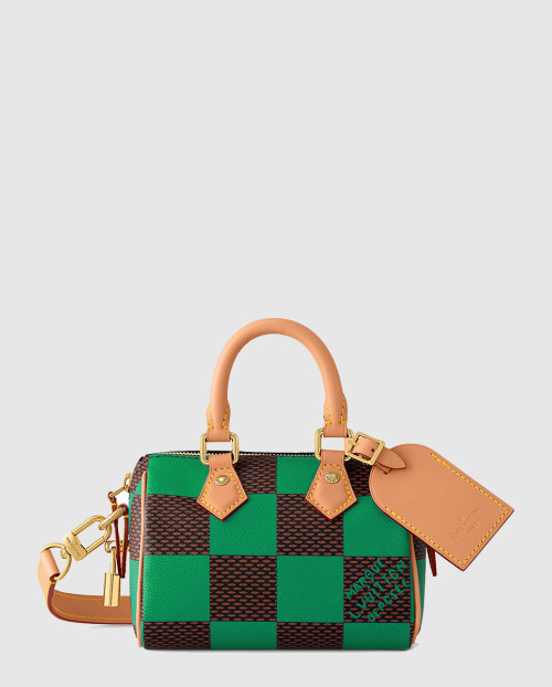 [LOUIS VUITTON-루이비통]스피디 18 반둘리에 다미에 팝 N40534