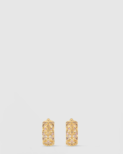 [LOUIS VUITTON-루이비통]플라워 크라운 귀걸이 M01603