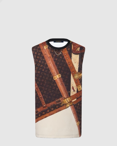 [LOUIS VUITTON-루이비통]트렁크 민소매 티셔츠원피스 1AGHCH