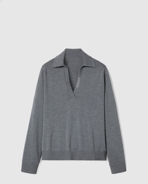 [GUCCI-구찌]디테일 폴로 니트 셔츠 793883