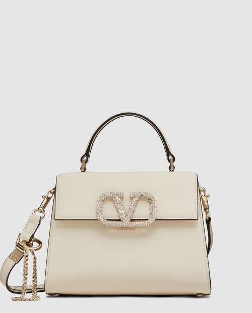 [VALENTINO-발렌티노]주얼 자수 스몰 브이슬링 핸드백