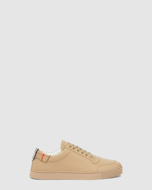 [BURBERRY-버버리]가죽 로우탑 스니커즈 80655321