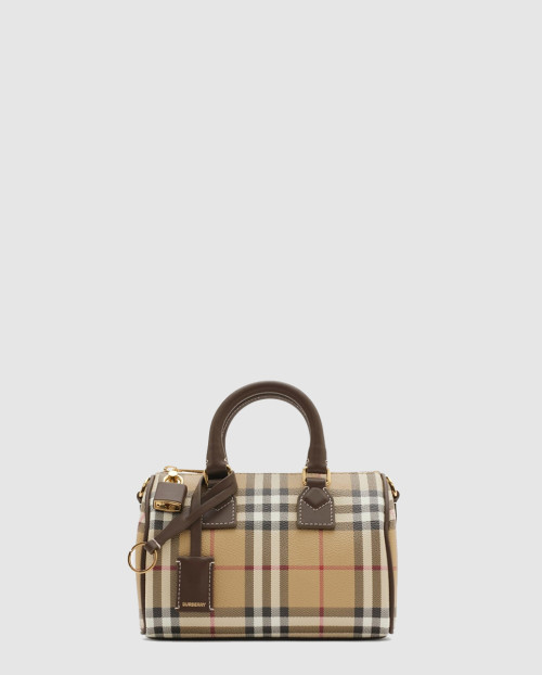 [BURBERRY-버버리]미니 체크 볼링백 80975981
