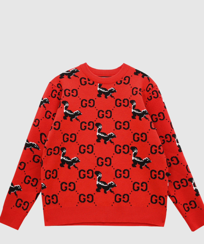 레플리카|이미테이션 gucci-구찌gg-스컹크-로고-울-니트-711576