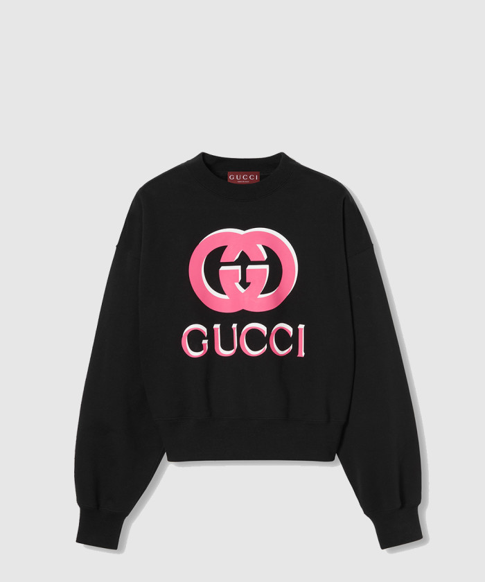 레플리카|이미테이션 gucci-구찌코튼-저지-프린트-스웨트셔츠-789582
