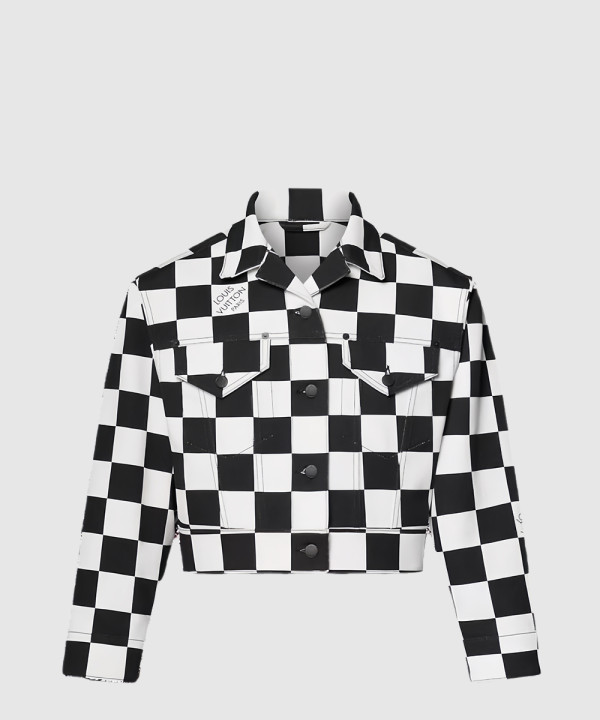 [LOUIS VUITTON-루이비통]다미에 데님 재킷 1AGAC3