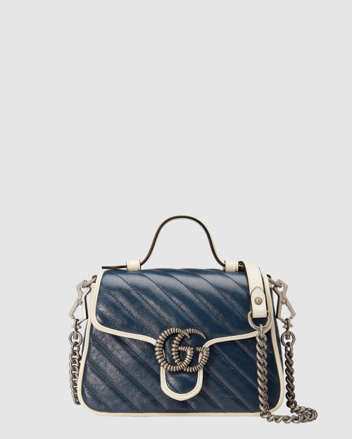[GUCCI-구찌]GG 마몽 미니 탑핸들백 583571
